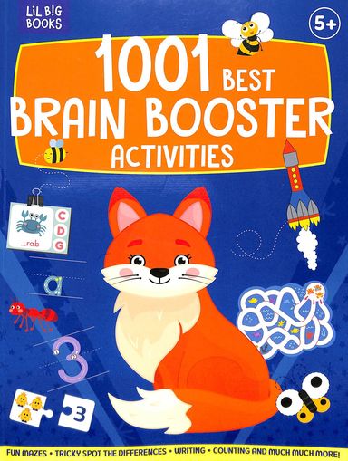 1001 Best Brain Booster Activities 5+ Lil Big Books