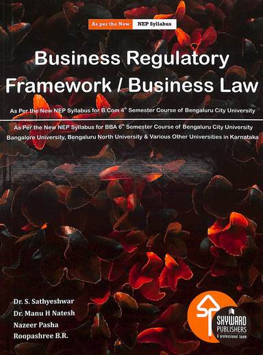 Buy Business Regulatory Framework For B Com 4th Sem Nep Syllabus : Bcu ...