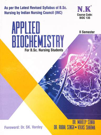 Applied Biochemistry For Bsc Nursing Students 2nd Sem Course Code Bioc 135