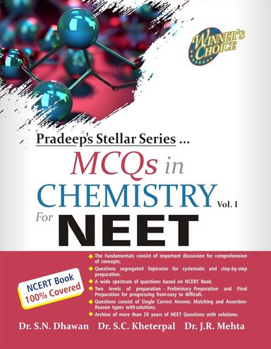 Pradeeps Stellar Series Mcqs In Chemistry Vol 1 For Neet