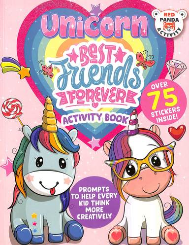 Unicorn Best Friends Forever Activity Book
