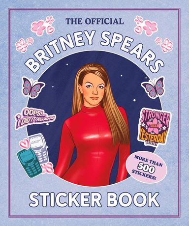 Official Britney Spears Sticker Book