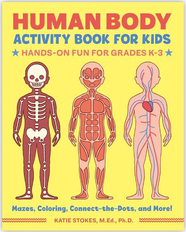 Human Body Activity Book For Kids